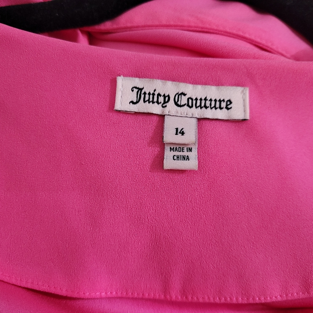 Authentic Juicy Couture Deep V Neck Dress - Picture 3 of 7
